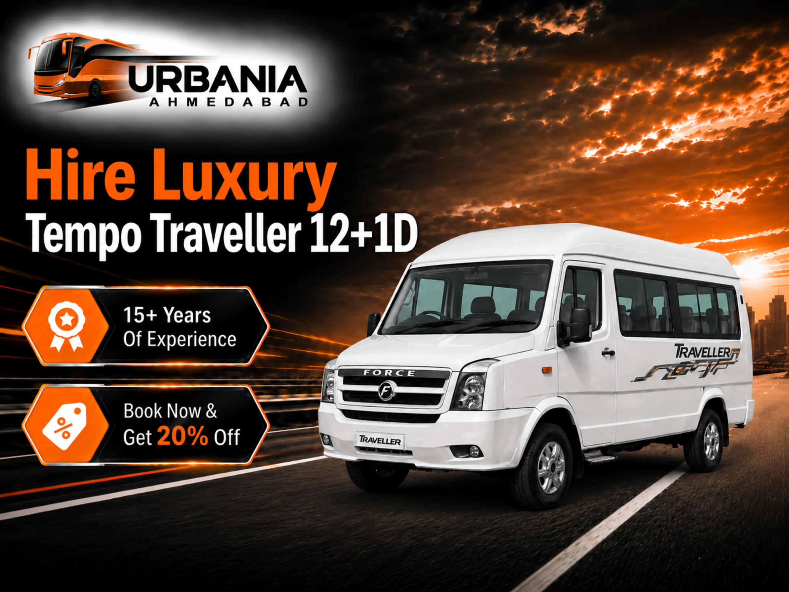 tempo traveller 12+1D