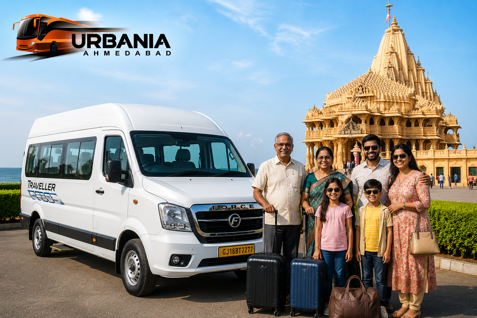 ahmedabad tempo traveller